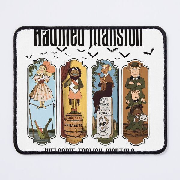 Item preview, Spooky Mansion Welcome Mortals Vintage  designed and sold by JohnButle27818.