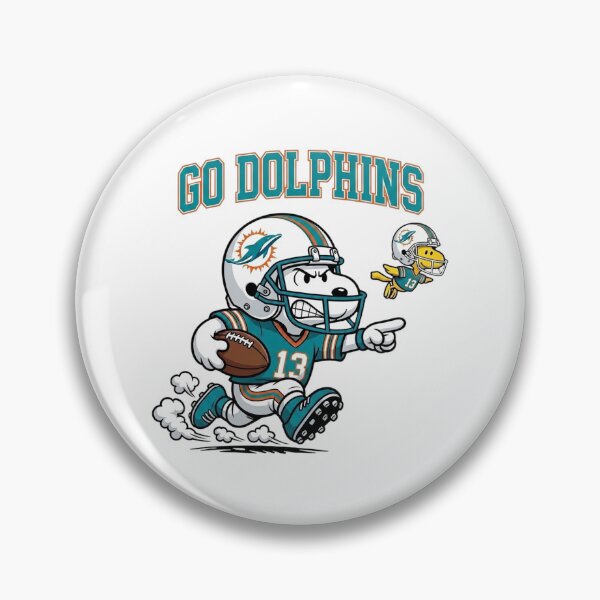 Item preview, Snoopy Go Miami Dolphins Football Fan Art  designed and sold by CaneufeyCip.
