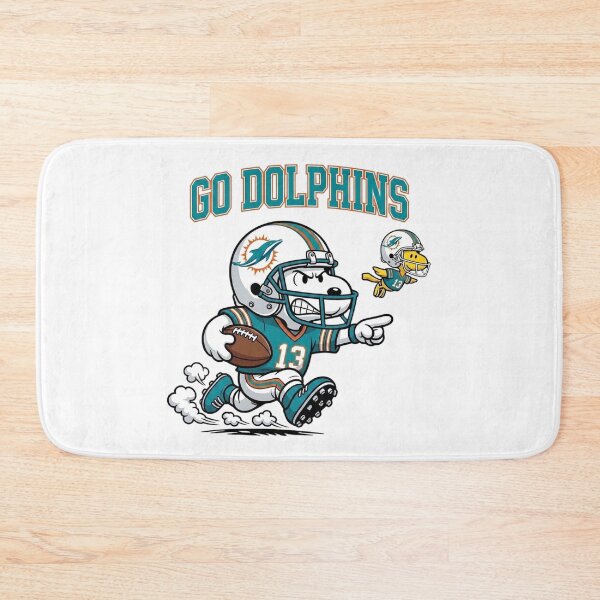 Item preview, Snoopy Go Miami Dolphins Football Fan Art  designed and sold by CaneufeyCip.