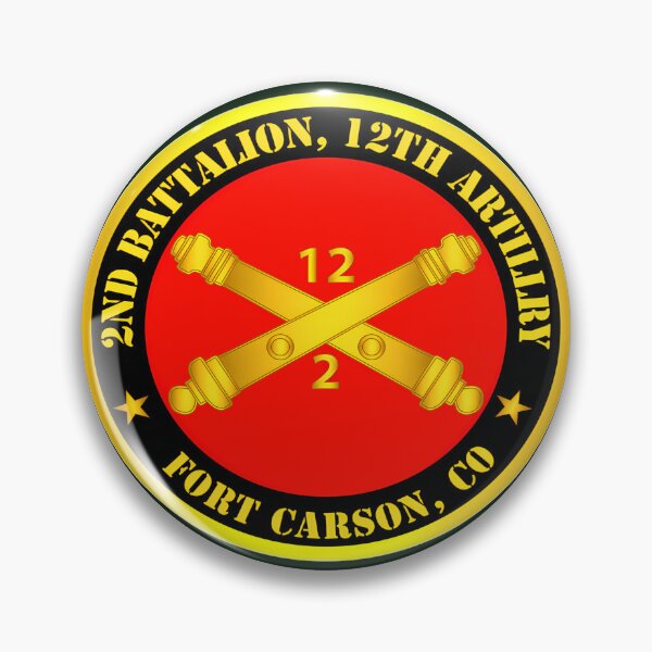 Item preview, 2nd Battalion 12th Artillery Emblem designed and sold by DesdonStore.