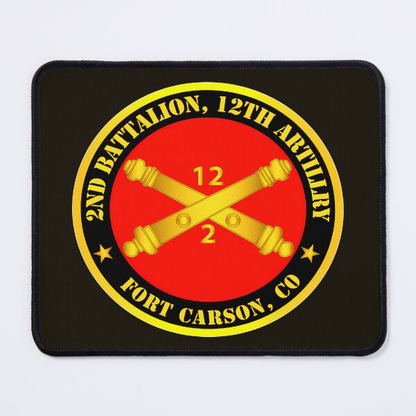 Item preview, 2nd Battalion 12th Artillery Emblem designed and sold by DesdonStore.