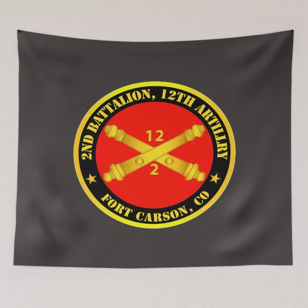 Item preview, 2nd Battalion 12th Artillery Emblem designed and sold by DesdonStore.