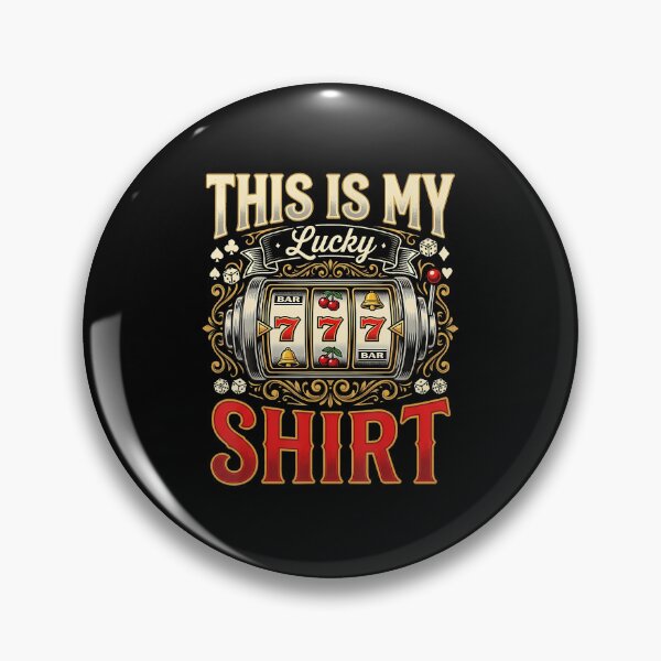 Item preview, Casino Player Slot Games Lovers This Is My Lucky designed and sold by Eat-Apples.