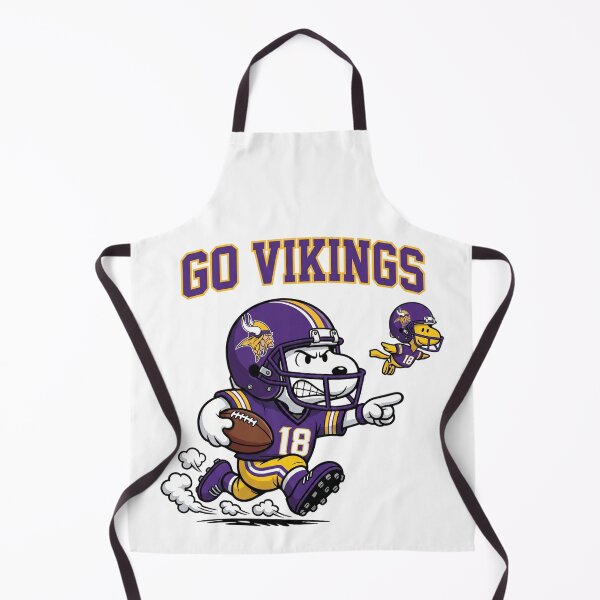 Item preview, Snoopy Go Vikings Football Fan Art designed and sold by CaneufeyCip.