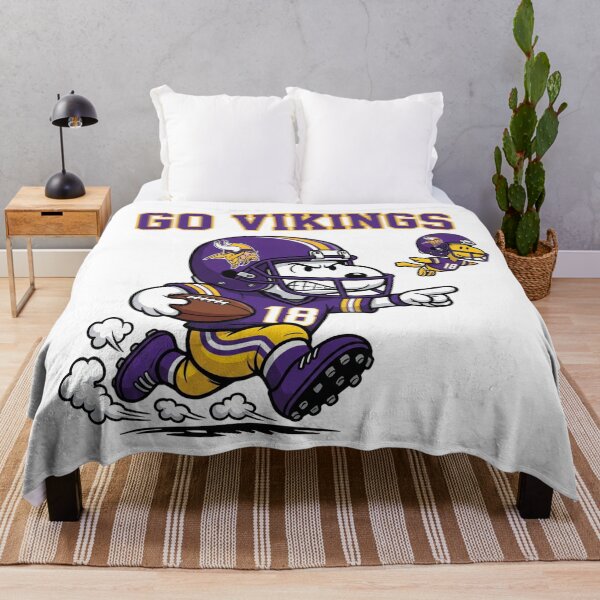 Item preview, Snoopy Go Vikings Football Fan Art designed and sold by CaneufeyCip.