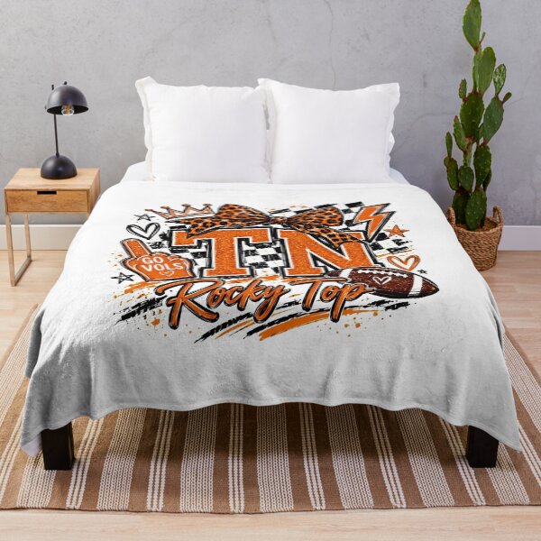 Item preview, Tennessee Spirit Leopard Bow Football Fan designed and sold by JohnButle27818.