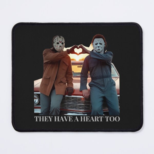 Item preview, Iconic Masks Heart Pose Sunset Scene designed and sold by MAKAYLDERSON.