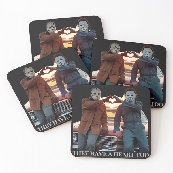 Item preview, Iconic Masks Heart Pose Sunset Scene designed and sold by MAKAYLDERSON.