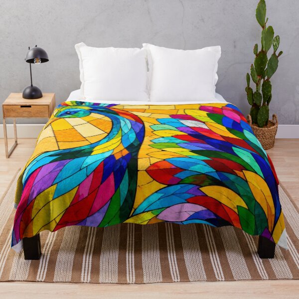 Item preview, Colorful Peacock designed and sold by NeuroArtGallery.