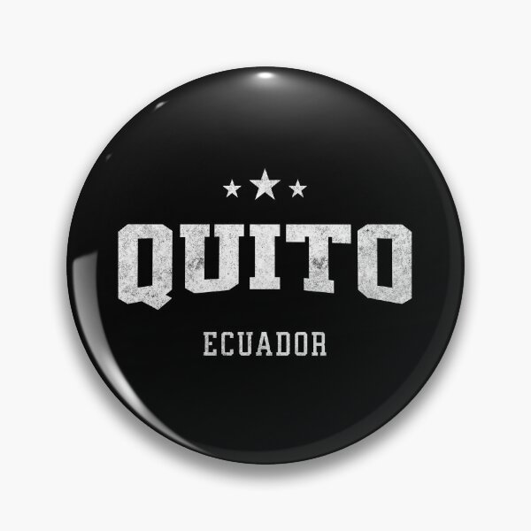 Item preview, Quito Ecuador Vintage Varsity Distressed Retro College Travel Design designed and sold by NiceTeeClub.