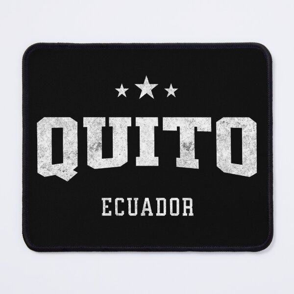 Item preview, Quito Ecuador Vintage Varsity Distressed Retro College Travel Design designed and sold by NiceTeeClub.