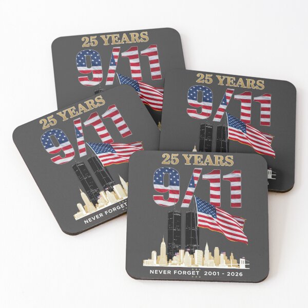 Item preview, 25 Years 911 Never Forget 2001 2026 Patriotic Memorial designed and sold by CF_VintageDesign.