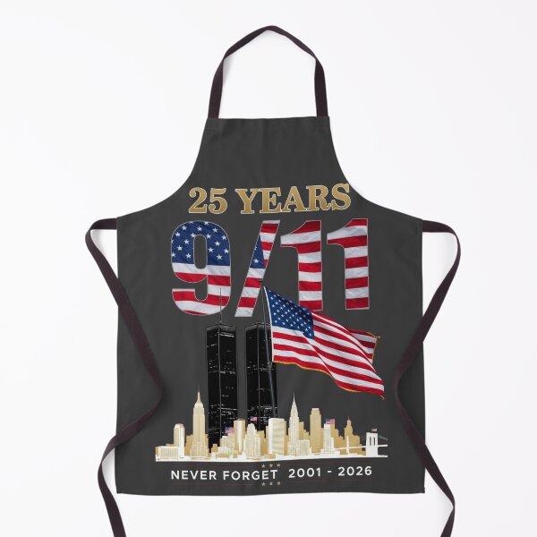 Item preview, 25 Years 911 Never Forget 2001 2026 Patriotic Memorial designed and sold by CF_VintageDesign.
