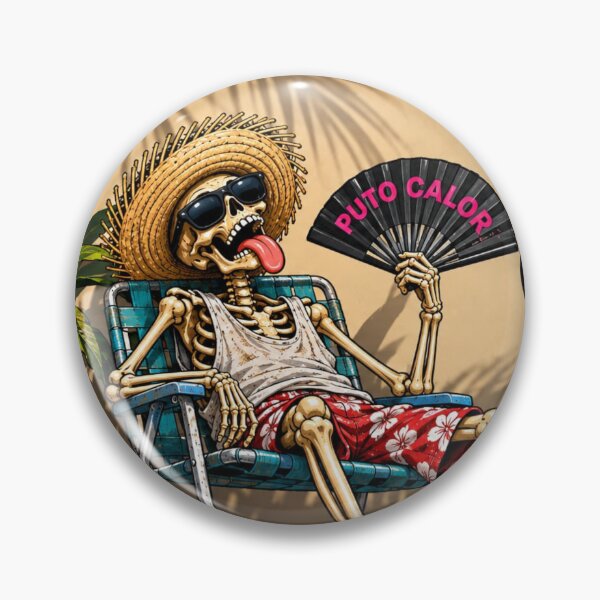 Item preview, Boricuaween! ¡Esqueleto tiene calor! designed and sold by BoricuaLatina30.