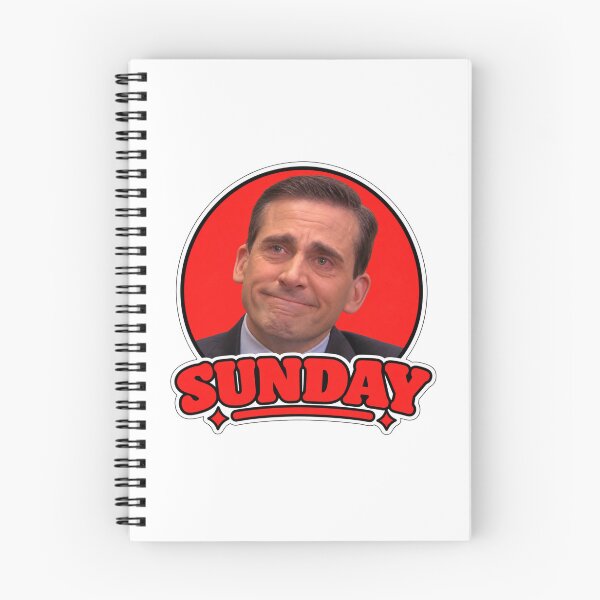 Item preview, Sunday Michael Scott  designed and sold by evavv-studio.