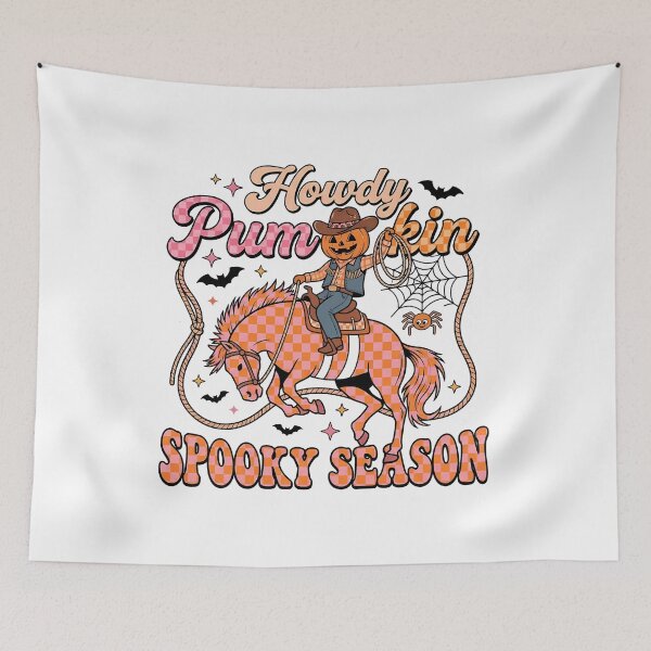 Item preview, Howdy Pumpkin Western Cowboy Halloween designed and sold by KroghDs.