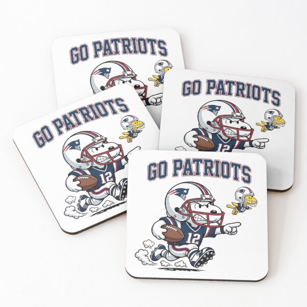 Item preview, Snoopy Go Patriots Football Fan Art  designed and sold by CaneufeyCip.