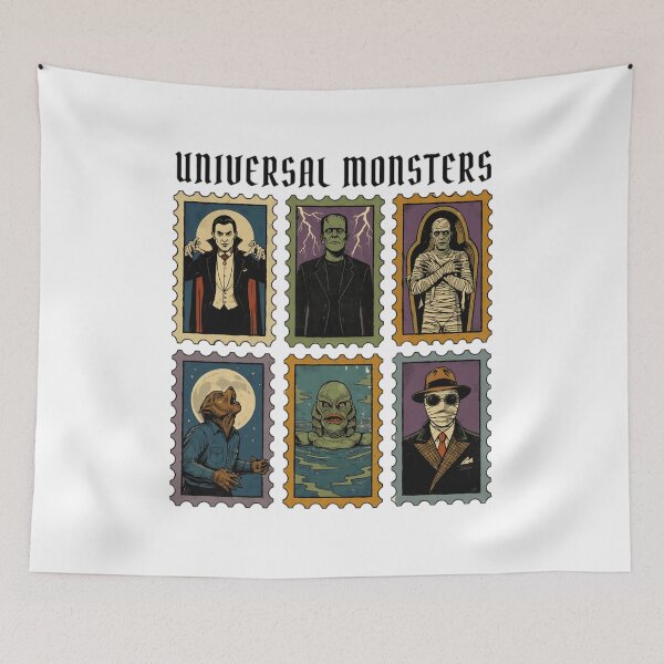 Item preview, Classic Monsters Stamp Collection  designed and sold by WilliamTh31257.