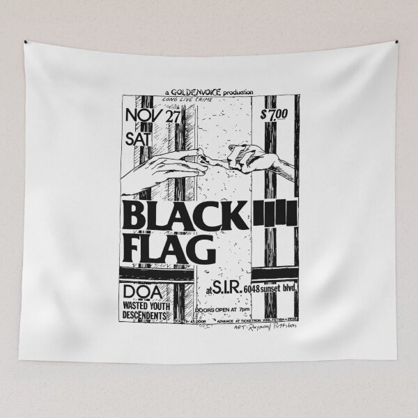 Item preview, Black Flag Long Live Crime designed and sold by fenrasakoni.