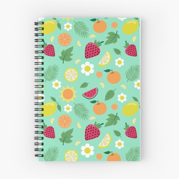 Item preview, Tropical Summer Fruits Lemon Strawberry Watermelon Seamless Pattern designed and sold by ElenMart.