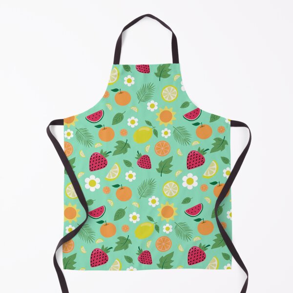 Item preview, Tropical Summer Fruits Lemon Strawberry Watermelon Seamless Pattern designed and sold by ElenMart.