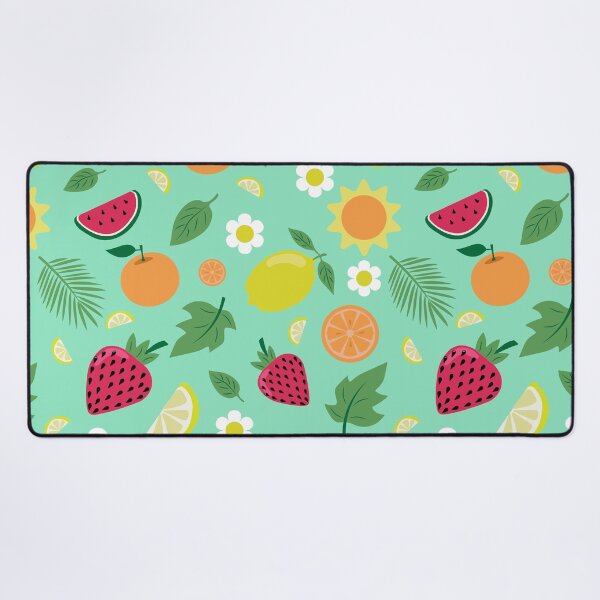Item preview, Tropical Summer Fruits Lemon Strawberry Watermelon Seamless Pattern designed and sold by ElenMart.