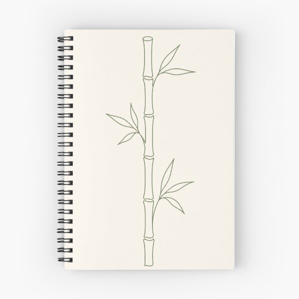 Item preview, Bamboo Stalk Line Art | Minimalist Sage Green Print designed and sold by Zaramodo.
