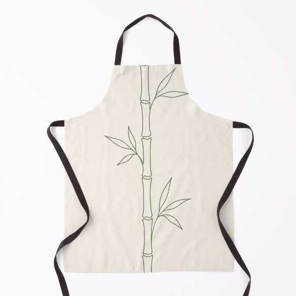 Item preview, Bamboo Stalk Line Art | Minimalist Sage Green Print designed and sold by Zaramodo.