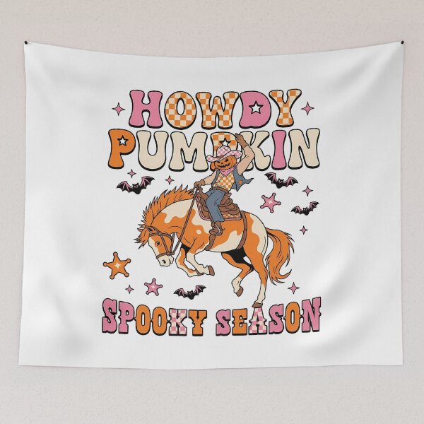 Item preview, Howdy Pumpkin Western Cowboy Halloween designed and sold by KroghDs.