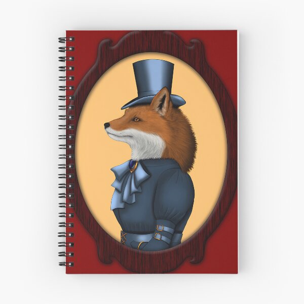 Item preview, Fox in top hat designed and sold by ChromaToon.