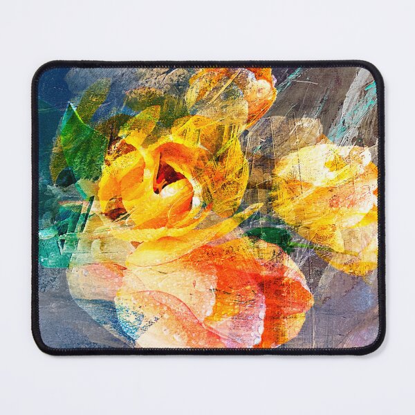Item preview, Bright yellow tulips after the rain designed and sold by eintollertag.