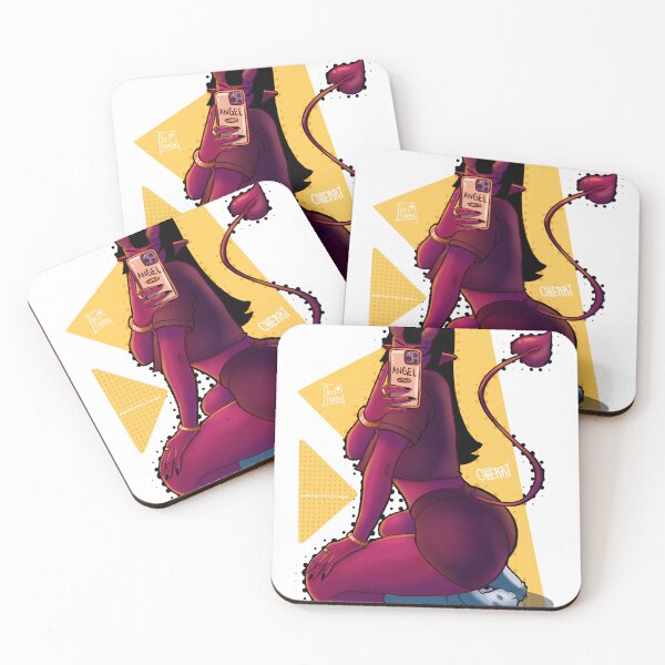Item preview, Demon Girl Cherri Selfie designed and sold by Art By Tectonen.