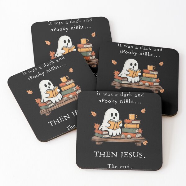 Item preview, It Was A Dark And Spooky Night Then Jesus The End Ghost designed and sold by Krwasatoune.