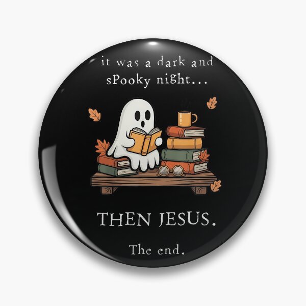 Item preview, It Was A Dark And Spooky Night Then Jesus The End Ghost designed and sold by Krwasatoune.