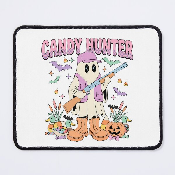Item preview, Candy Hunter Cute Ghost Halloween Hunting designed and sold by KroghDs.