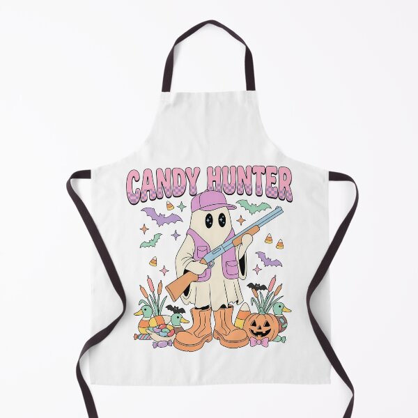 Item preview, Candy Hunter Cute Ghost Halloween Hunting designed and sold by KroghDs.