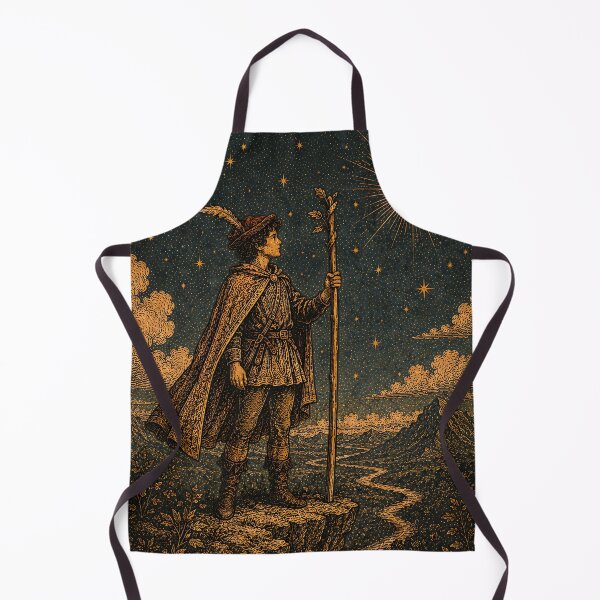 Item preview, Page of Wands Tarot Card - Inspiration, Adventure & New Beginnings designed and sold by ArcanaAbsolute.