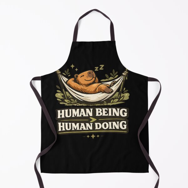 Item preview, Capybara Human Being Human Doing designed and sold by KatieThomShop.