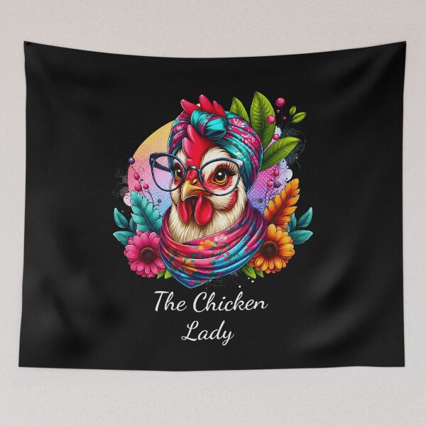 Item preview, Chicken Lady Pet Chicken designed and sold by KatieThomShop.