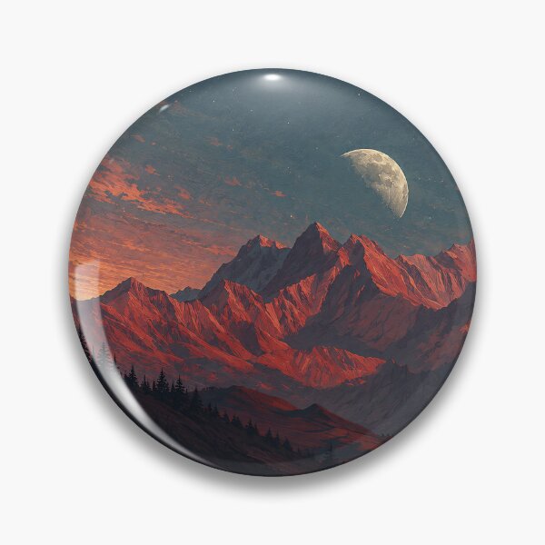 Item preview, Crimson Peaks Under the Moon designed and sold by H-Tsvetkova.
