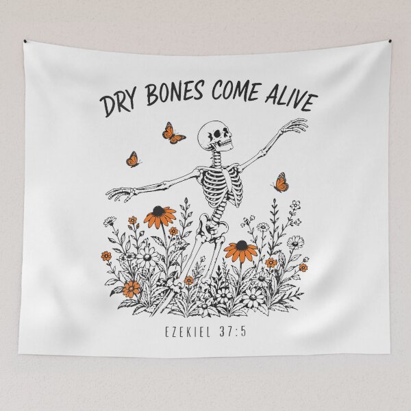Item preview, Funny Dry Bones Come Alive Ezekiel 375 Ballet Skeleton designed and sold by Krwasatoune.