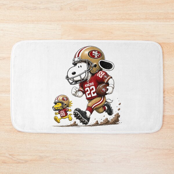 Item preview, San Francisco 49ers Funny Snoopy and Woodstock Players Football Team  designed and sold by Har-vee.