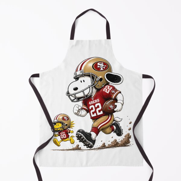 Item preview, San Francisco 49ers Funny Snoopy and Woodstock Players Football Team  designed and sold by Har-vee.