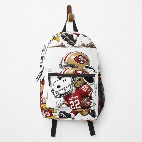 Item preview, San Francisco 49ers Funny Snoopy and Woodstock Players Football Team designed and sold by Har-vee.