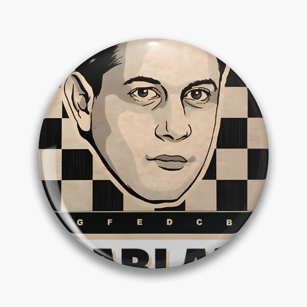 Item preview, Jose Raul Capablanca designed and sold by StreetTorqueArt.