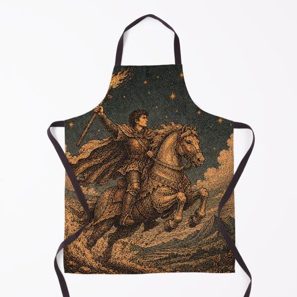 Item preview, Knight of Wands Tarot Card - Passion, Action & Adventure Art designed and sold by ArcanaAbsolute.