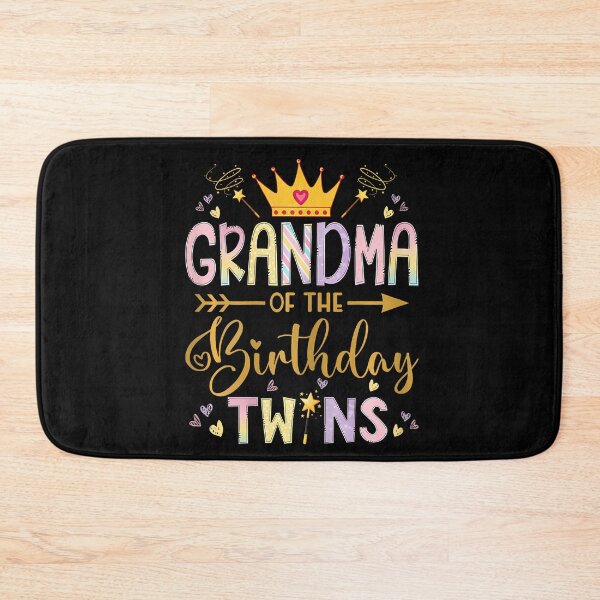 Item preview, Grandma Of The Birthday Twins Girl Princess Party Matching designed and sold by Krwasatoune.