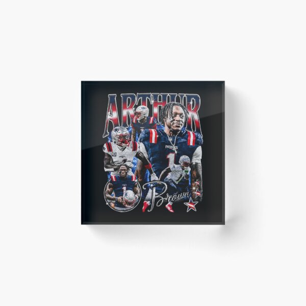 Item preview, AJ Brown #1 Bootleg New England Football designed and sold by moonfullStudio.