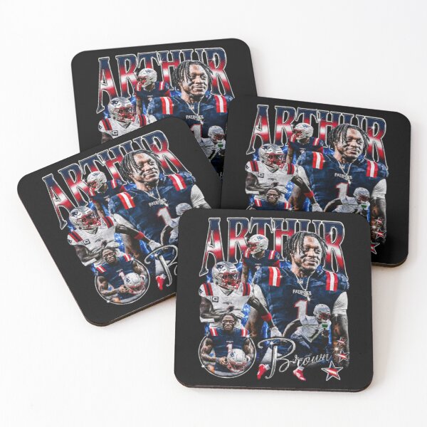 Artikelvorschau, AJ Brown #1 Bootleg New England Football entworfen und verkauft von moonfullStudio.