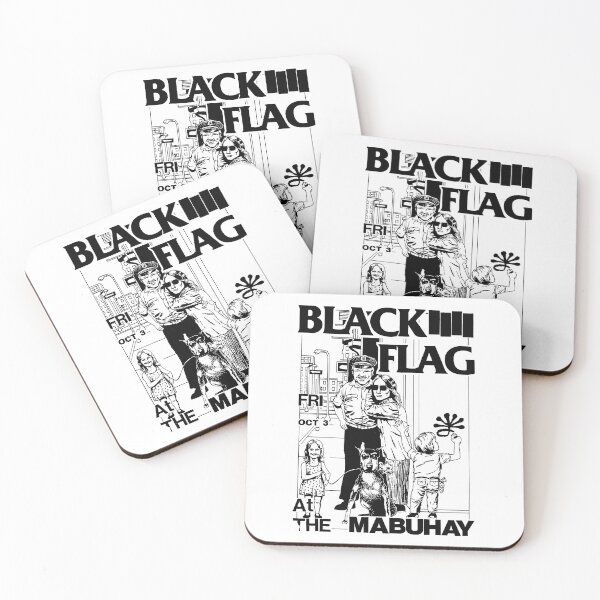 Item preview, Black Flag at The Mabuhay designed and sold by fenrasakoni.